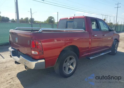 2012 Dodge Ram 1500 Slt from USA, damaged, VIN 1C6RD6GT6CS137541